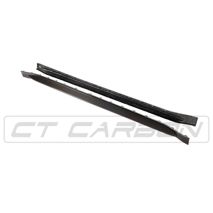 BMW M4 G82/G83 CARBON FIBRE SIDE SKIRT REPLACEMENT - CT DESIGN