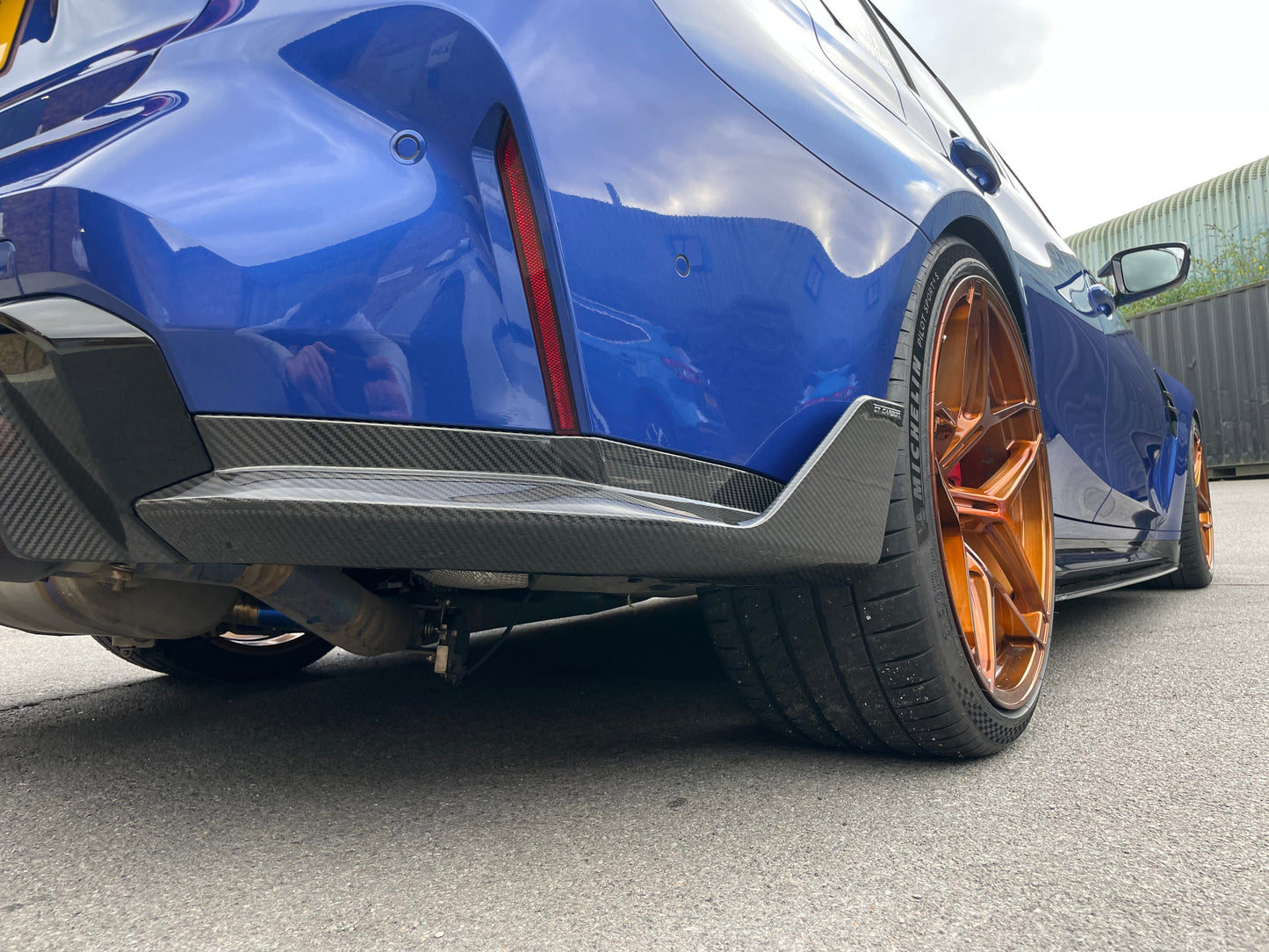 BMW M4 G83 Convertible/Cabriolet Carbon Fibre (Carbon Fiber) Body Kit – M Performance (MP) Style Aero Pack by CT Design 2021+ | Pre-Preg Dry Carbon Front Splitter, Side Skirts, Rear Diffuser, Boot/Trunk Spoiler