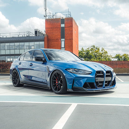 BMW M4 G83/G8X Convertible/Cabriolet Dry Carbon Fibre/Fiber Full Aero Body Kit V2 by CT Design, Prepreg CFRP Front Lip Splitter, Side Skirts, Rear Diffuser & Boot/Trunk Lip Spoiler (2021+)