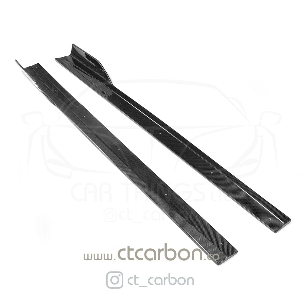 Ferrari 458 Italia Full Carbon Fibre/Fiber Body Kit & Aero Pack - CT Design (2010-2015) - Front Lip Splitter, Side Skirts, Rear Diffuser, Spoiler/Bootlid