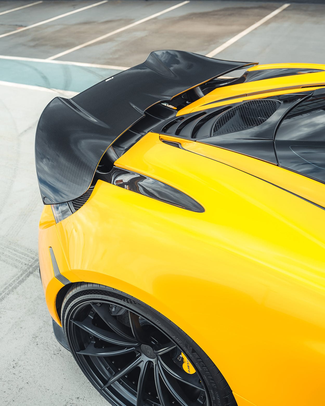 McLaren 720S Full Carbon Fibre/Fiber Body Kit & Aero Kit - CT Design V2 Dry Carbon (Pre-Preg) - Front Splitter/Lip, Side Skirts, Rear Diffuser/Valance, Airbrake Spoiler - OEM+ Fit - 2017-2023