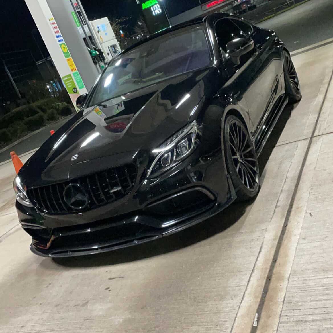 Mercedes C63/C63 S AMG W205 A205 Cabriolet 2015–2018 (Pre-Facelift/Pre-LCI) Complete Carbon Fibre/Carbon Fiber Body Kit – ED1 Front Lip Splitter, D Side Skirts, CT Rear Diffuser, PS Boot Spoiler – C-Class Convertible Aero Styling Pack