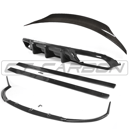 MERCEDES C63 W205 CONVERTIBLE FULL CARBON FIBRE KIT - V1