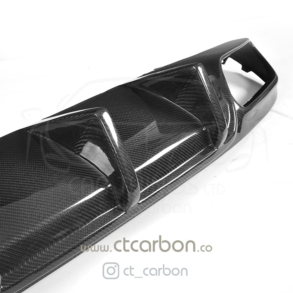 Mercedes C63 AMG/C63 S W205 Coupe 2015-2018 (Pre-Facelift) Carbon Fibre/Carbon Fiber Full Body Kit – CFRP Aero/Styling Pack by CT Carbon: Front Splitter B Style, Side Skirts D, Rear Diffuser CT, Boot/Trunk Lip Spoiler PS