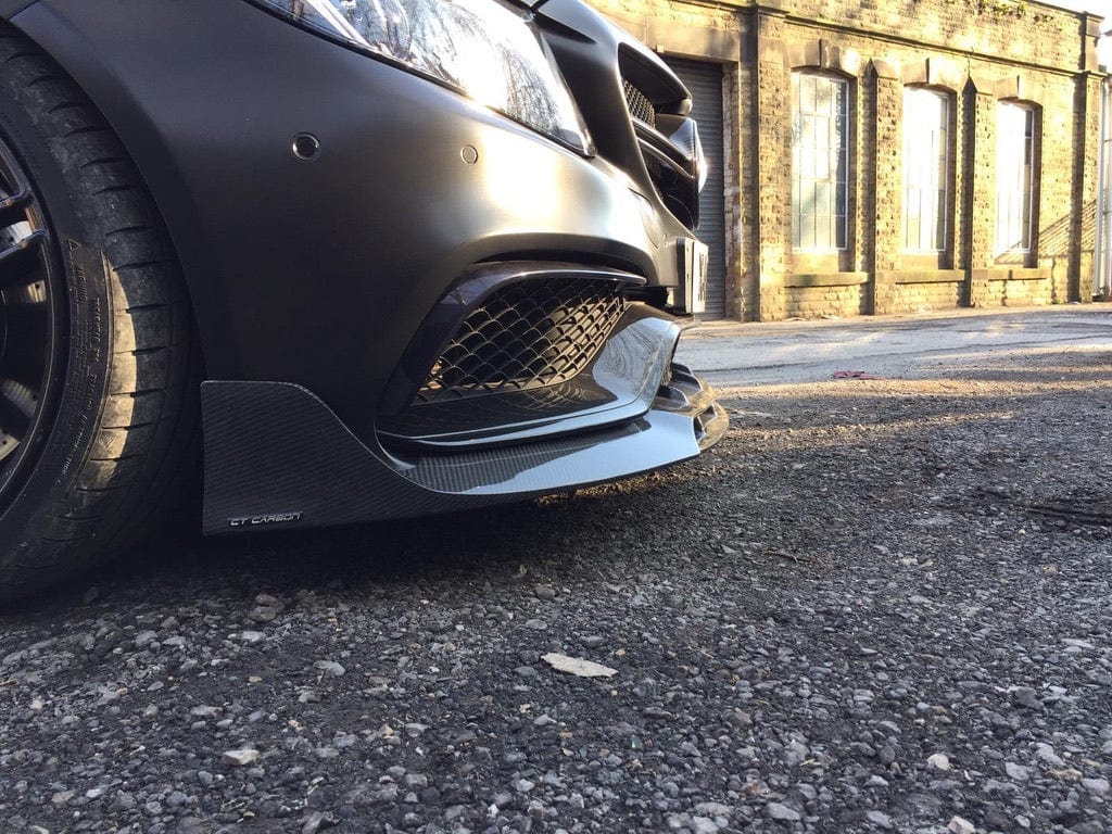 Mercedes-Benz AMG C63/C63S W205 Saloon/Sedan 2015-2018 Pre-Facelift Carbon Fibre/Fiber Body Kit – DTM Touring Aero Kit: Front Lip Splitter, Side Skirts, Rear Diffuser, Boot/Trunk Lip Spoiler – CT Carbon