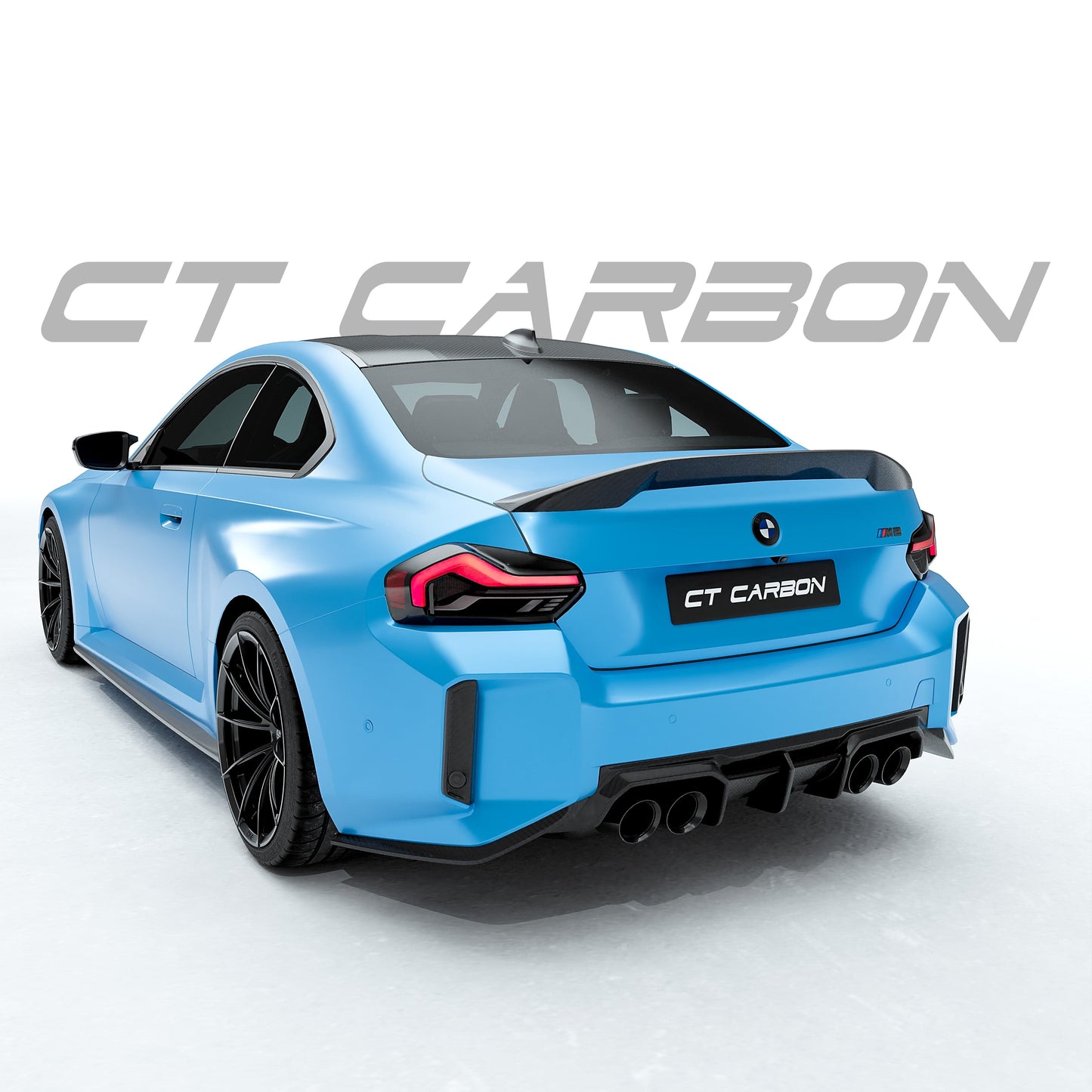 BMW M2 G87 (2023+) Carbon Fibre Rear Diffuser by CT Design  Pre-Order 25% Deposit | Ultra Lightweight Pre-Preg Carbon