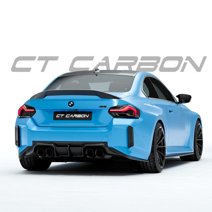 Pre-Order 25% Deposit – CT Design Pre-Preg Carbon Fibre (Carbon Fiber) Side Skirts / Rocker Panel Extensions / Side Splitters for BMW M2 G87 (2023+) – Lightweight OEM+ Aero Sill Extensions – Dry Carbon Side Blades / Ground Effects | Rocker Trims