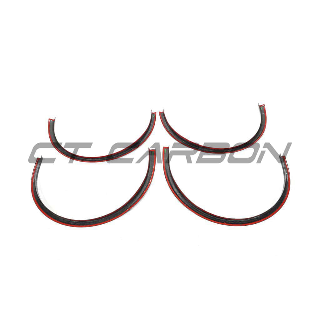 Tesla Model Y Body Kit 2019+ CT Carbon V1 Dry Pre-Preg Carbon Fibre/Fiber Aero Package – Full Exterior Kit: Front Lip Splitter, Rear Diffuser & Canards, Boot/Trunk Spoiler, Side Skirts, Wheel Arch/Fender Trims – OEM+ Performance Styling UK