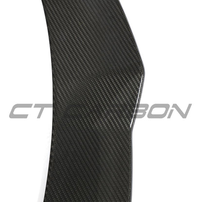 Tesla Model Y Carbon Fibre (Fiber) Full Body Kit V3 by CT Carbon - Prepreg Dry Carbon Aero Pack: Front Lip Splitter, Side Skirts, Rear Diffuser, Boot/Trunk Spoiler - 2019+ Aftermarket Styling Upgrade UK