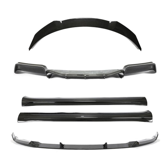 Tesla Model Y Carbon Fibre (Fiber) Full Body Kit V3 by CT Carbon - Prepreg Dry Carbon Aero Pack: Front Lip Splitter, Side Skirts, Rear Diffuser, Boot/Trunk Spoiler - 2019+ Aftermarket Styling Upgrade UK