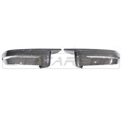 CT Carbon Gloss Carbon Fibre/Fiber Mirror Caps for BMW M2/M3/M4 G80 G81 G82 G83 G87 & G42 M240i (M240i Only) (RHD) – Replacement Door/Wing Mirror Covers Housings OEM Style UK