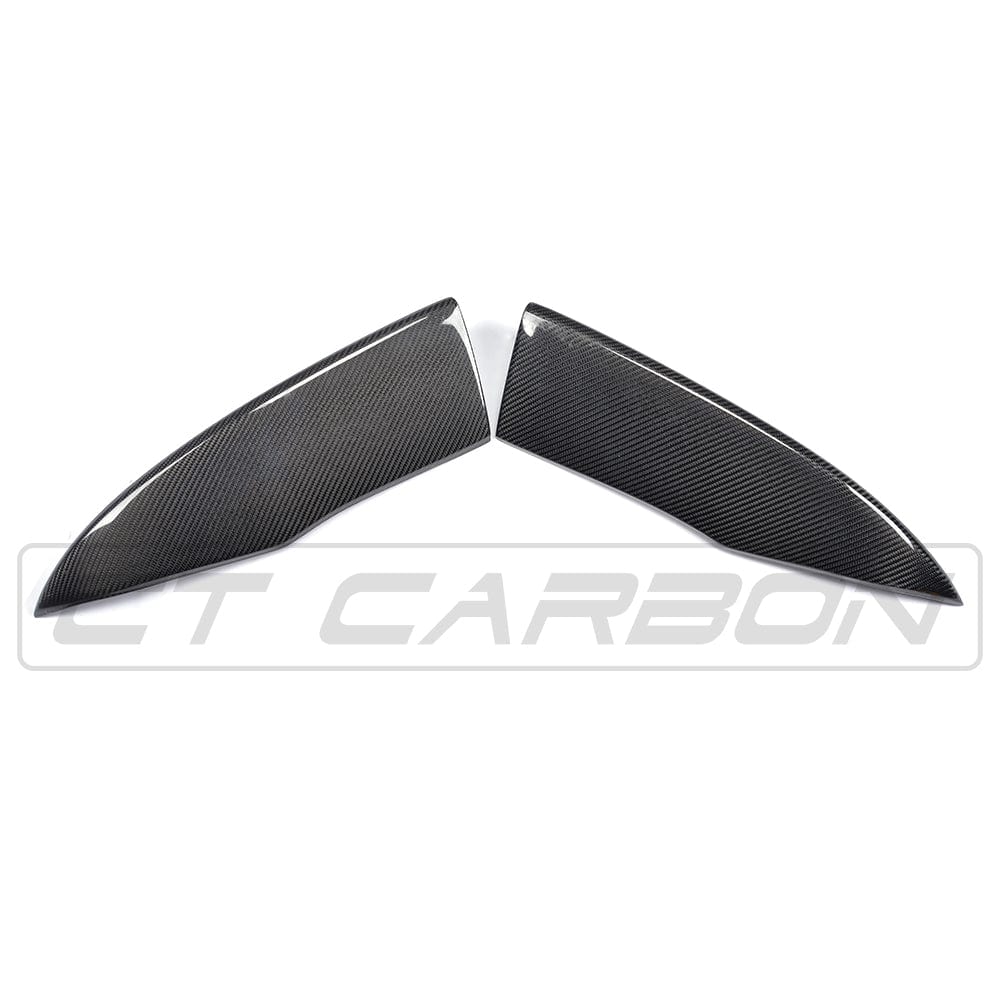 Audi A3 8V S-Line & S3 8V (2014-2017) Pre-Facelift Saloon/Sedan Carbon Fibre/Fiber Rear Diffuser Valance - CT Carbon Rear Splitter Skirt Lip Apron Bumper Extension OEM+