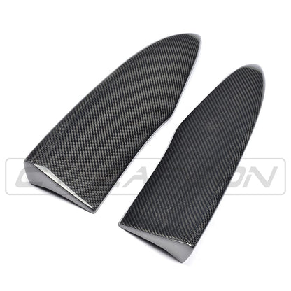 Audi A3 8V S-Line & S3 8V (2014-2017) Pre-Facelift Saloon/Sedan Carbon Fibre/Fiber Rear Diffuser Valance - CT Carbon Rear Splitter Skirt Lip Apron Bumper Extension OEM+