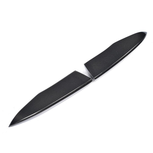 Audi A3 8V S-Line & S3 8V (2014-2017) Pre-Facelift Saloon/Sedan Carbon Fibre/Fiber Rear Diffuser Valance - CT Carbon Rear Splitter Skirt Lip Apron Bumper Extension OEM+