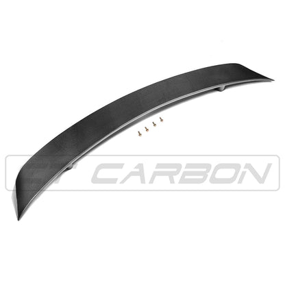 Audi R8 Gen 1 (2006–2015) Carbon Fibre/Carbon Fiber Rear Wing Spoiler by CT Carbon – Type 42 Mk1, fits V8 & V10 – Performance Tail, Decklid/Boot Lid Wing, Lightweight Carbon Aerofoil, Track-Style OEM+ Upgrade