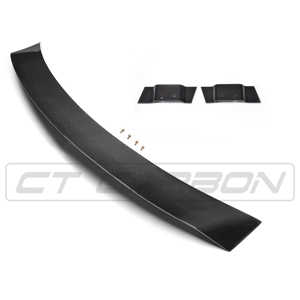 Audi R8 Gen 1 (2006–2015) Carbon Fibre/Carbon Fiber Rear Wing Spoiler by CT Carbon – Type 42 Mk1, fits V8 & V10 – Performance Tail, Decklid/Boot Lid Wing, Lightweight Carbon Aerofoil, Track-Style OEM+ Upgrade