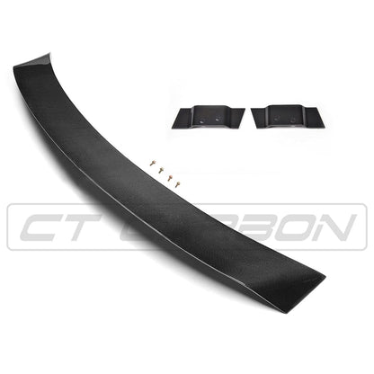 Audi R8 Gen 1 (2006–2015) Carbon Fibre/Carbon Fiber Rear Wing Spoiler by CT Carbon – Type 42 Mk1, fits V8 & V10 – Performance Tail, Decklid/Boot Lid Wing, Lightweight Carbon Aerofoil, Track-Style OEM+ Upgrade