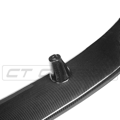 Audi R8 Gen 1 (2006–2015) Carbon Fibre/Carbon Fiber Rear Wing Spoiler by CT Carbon – Type 42 Mk1, fits V8 & V10 – Performance Tail, Decklid/Boot Lid Wing, Lightweight Carbon Aerofoil, Track-Style OEM+ Upgrade