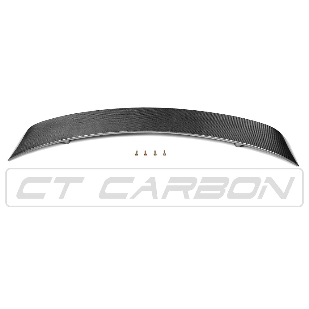 Audi R8 Gen 1 (2006–2015) Carbon Fibre/Carbon Fiber Rear Wing Spoiler by CT Carbon – Type 42 Mk1, fits V8 & V10 – Performance Tail, Decklid/Boot Lid Wing, Lightweight Carbon Aerofoil, Track-Style OEM+ Upgrade