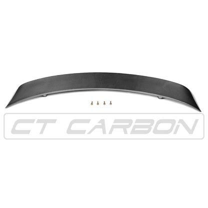 Audi R8 Gen 1 (2006–2015) Carbon Fibre/Carbon Fiber Rear Wing Spoiler by CT Carbon – Type 42 Mk1, fits V8 & V10 – Performance Tail, Decklid/Boot Lid Wing, Lightweight Carbon Aerofoil, Track-Style OEM+ Upgrade