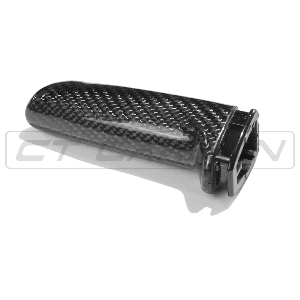 CT Carbon BMW F-Series Carbon Fibre/Fiber Handbrake Handle Lever - Parking Brake / E-Brake Grip Cover | F87 M2, F80 M3, F82 F83 M4, F30 3 Series, F32 F33 F36 4 Series, F20 F21 1 Series, F22 F23 2 Series, F12 F13 M6, F15 X5, F16 X6, F85 X5M, F86 X6M