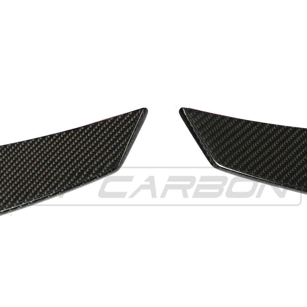 Audi R8 V10 4S Mk2 (2015-2019) Carbon Fibre (Fiber) Front Bumper Side Canards / Dive Planes Aero Fins Winglets Flicks Blades – Gen 2 V10 Plus Compatible – CT Carbon