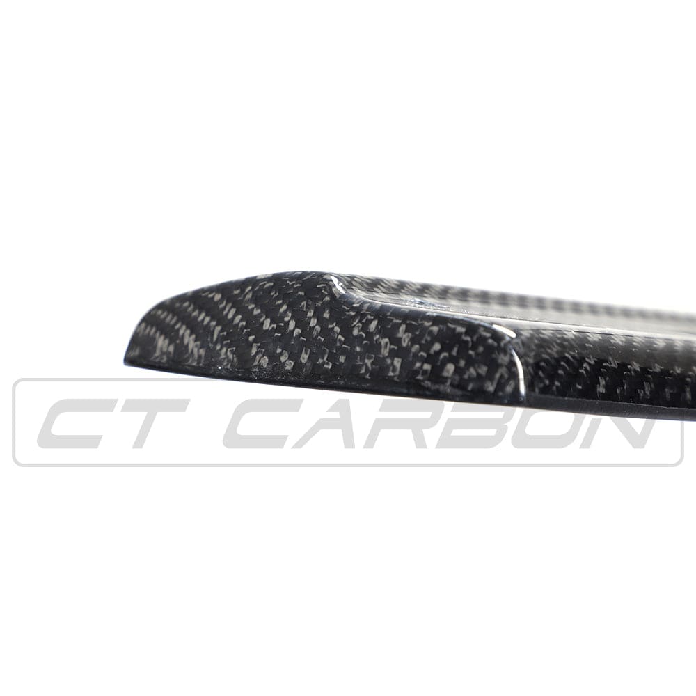 Audi A3/S3/RS3 8V Saloon (Sedan) Carbon Fibre/Carbon Fiber Side Skirts – CT Carbon Side Splitters, Rocker Panel/Sill Extensions, Side Blades | 2013–2020 A3 S line & S3, 2015–Current RS3 | Gloss Carbon, OEM+ Fit