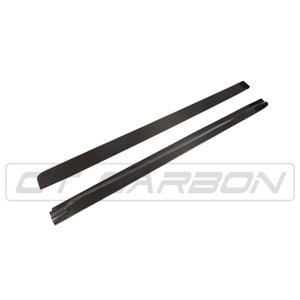 BMW X5/X6 F15 F85 F16 F86 (2013-2018) M Sport & X5M X6M Carbon Fibre Side Skirts/Extensions, Side Splitters & Rocker Sill Blades | CT Carbon 3D Style