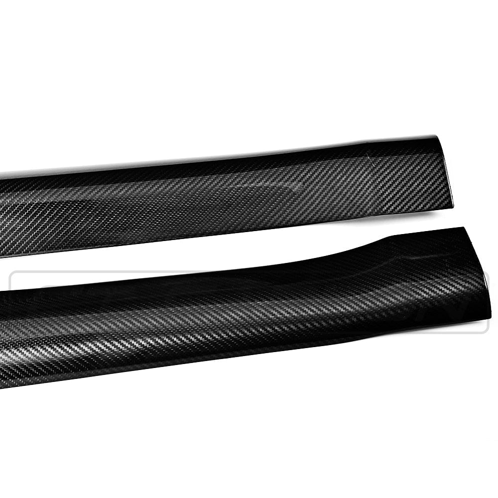 BMW X5 F15 2013-2018 & X5M F85 2015-2018 Carbon Fibre Side Skirt Extensions - M Performance Style Side Blades/Sill Extensions/Rocker Panel Extensions - M Sport Body Kit Upgrade by CT Carbon