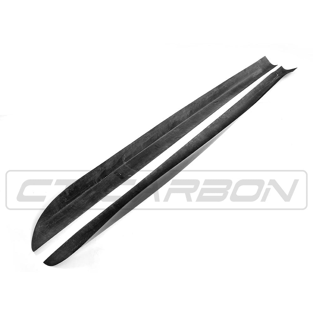 BMW X5 F15 M Sport 2013-2018 / X5M F85 2015-2018 Carbon Fibre Side Skirts, Side Splitters & Sill Extensions - M Performance Style Rocker Panel Side Blades - CT Carbon