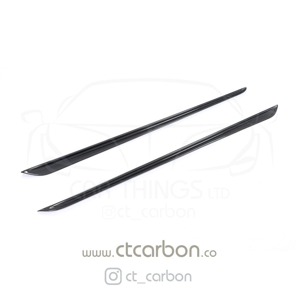 BMW 3 Series G20/G21 2019+ M Sport Carbon Fibre/Fiber Side Skirts | Side Skirt Extensions, Sill/Rocker Extensions, Side Splitters | M Performance MP Style | Saloon/Sedan & Touring/Wagon