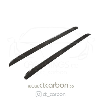 BMW 3 Series G20/G21 M Sport Carbon Fibre/Carbon Fiber Side Skirts – M Performance Style Side Skirt Extensions, Side Splitters, Side Blades, Sill/Rocker Extensions – Saloon/Sedan & Touring/Wagon (2017-2022) – CT Carbon
