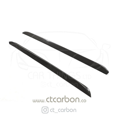 BMW 3 Series G20/G21 M Sport Carbon Fibre/Carbon Fiber Side Skirts – M Performance Style Side Skirt Extensions, Side Splitters, Side Blades, Sill/Rocker Extensions – Saloon/Sedan & Touring/Wagon (2017-2022) – CT Carbon