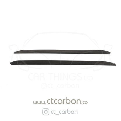 BMW 3 Series G20/G21 M Sport Carbon Fibre/Carbon Fiber Side Skirts – M Performance Style Side Skirt Extensions, Side Splitters, Side Blades, Sill/Rocker Extensions – Saloon/Sedan & Touring/Wagon (2017-2022) – CT Carbon