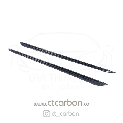 BMW 3 Series G20/G21 2019+ M Sport Carbon Fibre/Fiber Side Skirts | Side Skirt Extensions, Sill/Rocker Extensions, Side Splitters | M Performance MP Style | Saloon/Sedan & Touring/Wagon