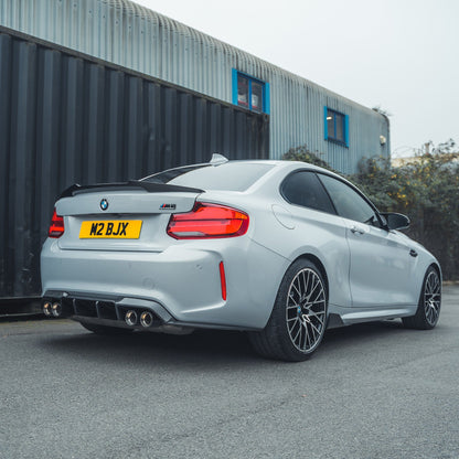 BMW M2 / M2 Competition F87 Carbon Fibre (Carbon Fiber) Side Skirts – M Performance MP Style Side Skirt Extensions, Aero Side Splitters, Rocker/Sill Extensions, Side Blades by CT Carbon (2015-2021)