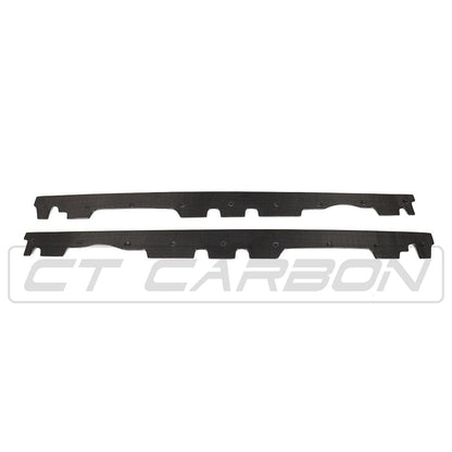 BMW M3 (E92) Carbon Fibre/Carbon Fiber Side Skirts - Gloss Carbon Sill Extensions, Rocker Panel Side Blades & Side Splitters for M3 Coupe 2007-2013