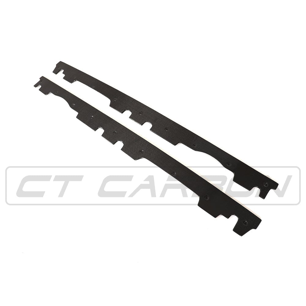 BMW M3 (E92) Carbon Fibre/Carbon Fiber Side Skirts - Gloss Carbon Sill Extensions, Rocker Panel Side Blades & Side Splitters for M3 Coupe 2007-2013