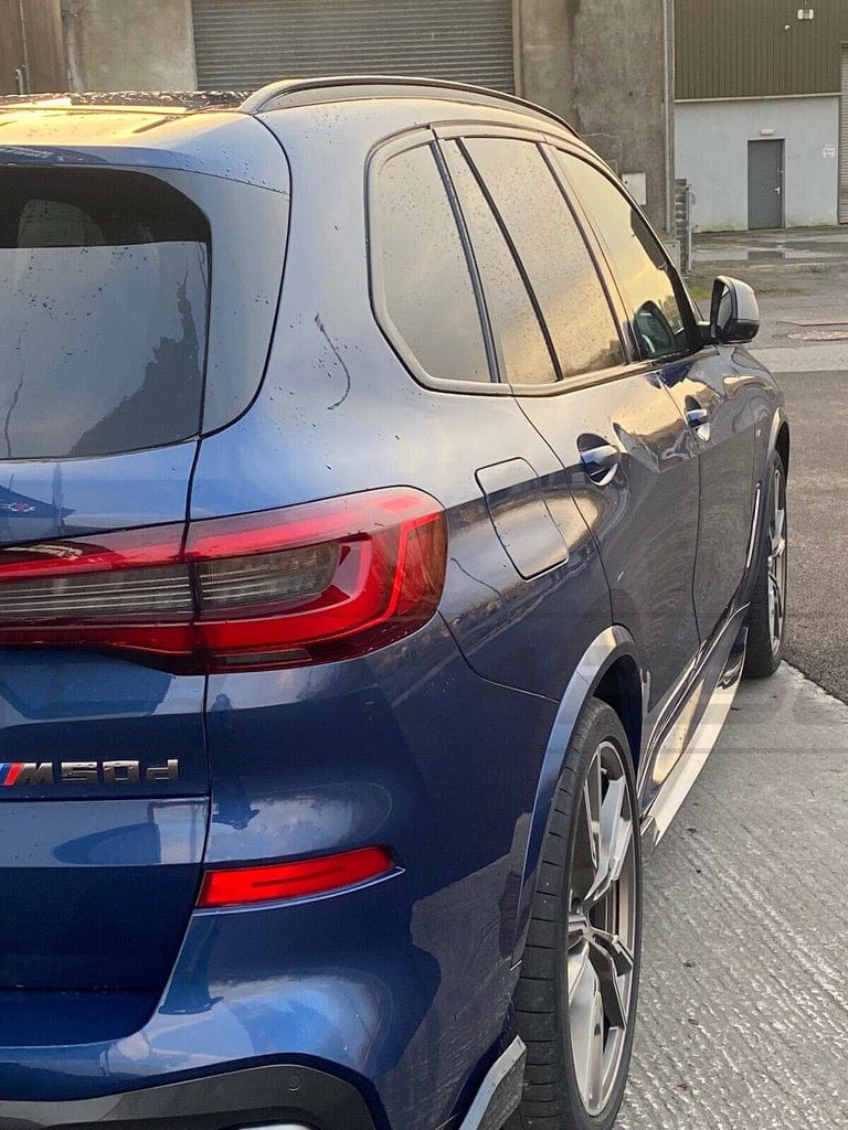 BMW X5 G05 Carbon Fibre (Fiber) Side Skirts by CT Design - Gloss Carbon Side Skirt Extensions, Sill Extensions, Rocker Panel Extensions/Side Splitters & Side Blades (2018-2024+) CT Carbon