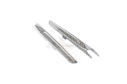 BMW M3/M4 F8X F80 F82 F83 (2014–2020) Carbon Fibre/Carbon Fiber Side Vents – Fender/Wing Gills, Side Grille Inserts, Air Breather Trim Covers/Replacement | Gloss Real Carbon | CT Carbon Pair