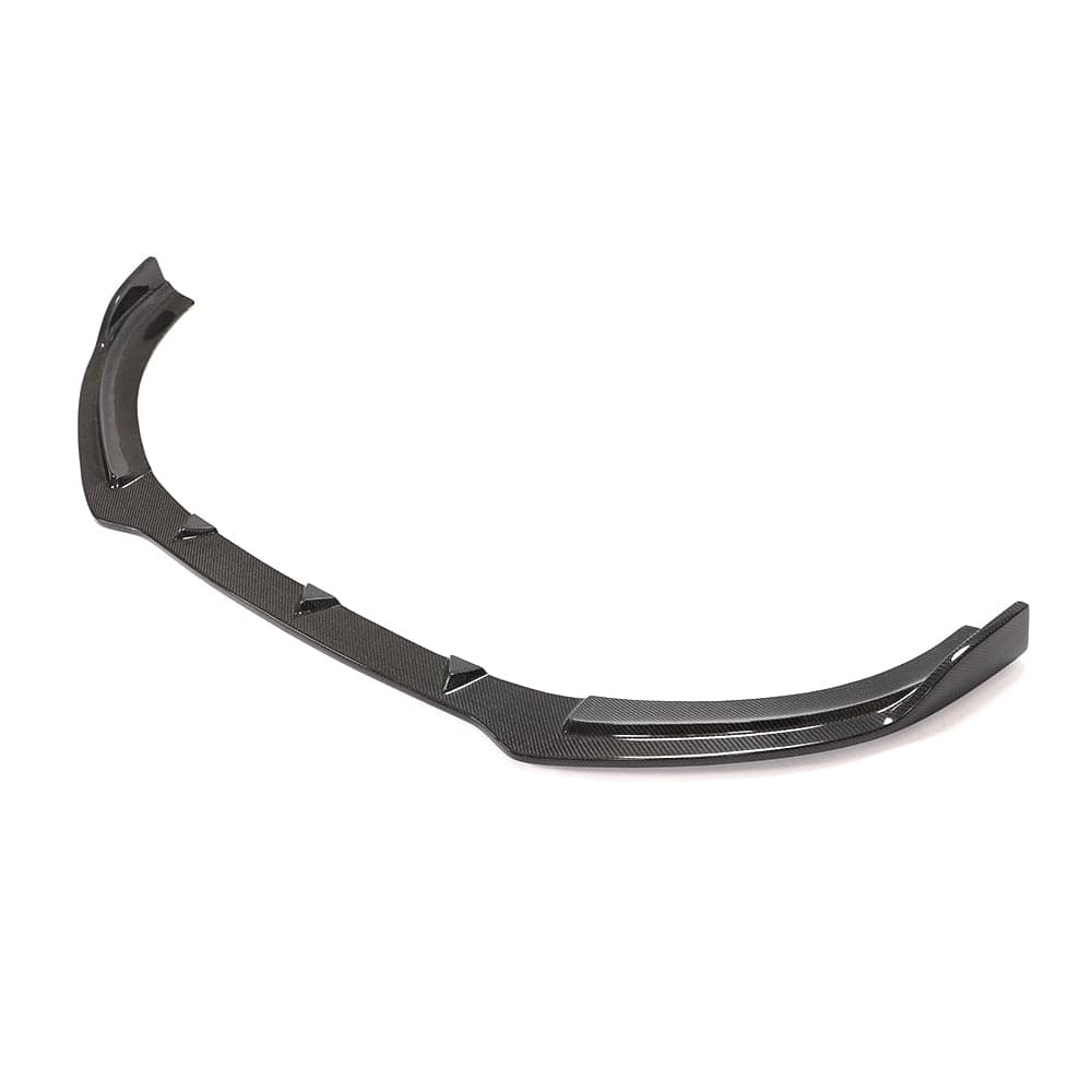 Audi A3 8V S Line & S3 2013-2016 Pre-Facelift Saloon/Sedan Carbon Fibre Front Lip Spoiler Splitter | CT Carbon Gloss Bumper Lip Chin Spoiler Aero Lower Valance Front Lower Spoiler Body Kit Add On
