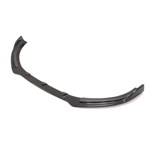 Audi A3 8V S Line & S3 2013-2016 Pre-Facelift Saloon/Sedan Carbon Fibre Front Lip Spoiler Splitter | CT Carbon Gloss Bumper Lip Chin Spoiler Aero Lower Valance Front Lower Spoiler Body Kit Add On