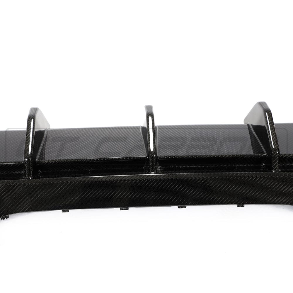 BMW 1 Series F40 Rear Diffuser / Valance (2019+) - CT Design Pre-Preg Carbon Fibre (Carbon Fiber) Rear Bumper Insert, Splitter, Undertray - Fits 118i 120i 128ti M135i