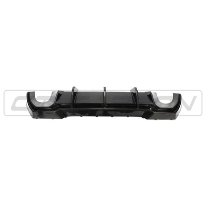 BMW 1 Series F40 Rear Diffuser / Valance (2019+) - CT Design Pre-Preg Carbon Fibre (Carbon Fiber) Rear Bumper Insert, Splitter, Undertray - Fits 118i 120i 128ti M135i