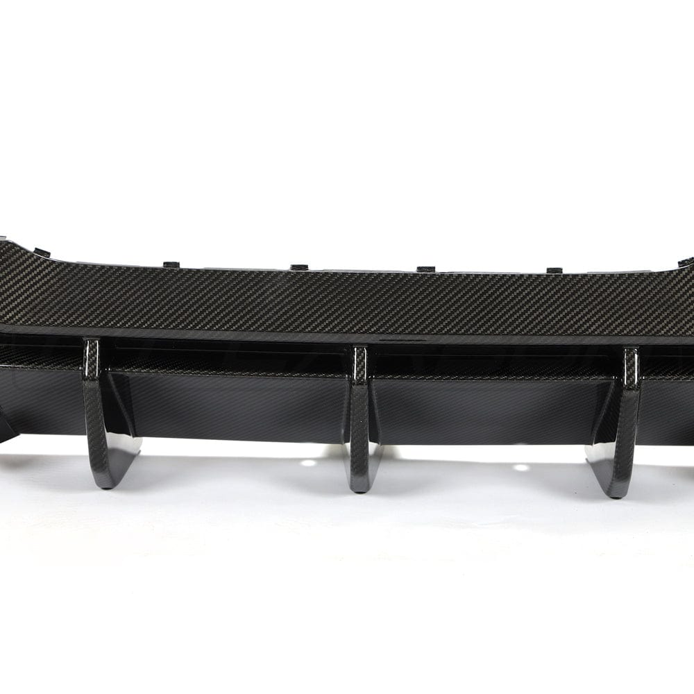 BMW 1 Series F40 Rear Diffuser / Valance (2019+) - CT Design Pre-Preg Carbon Fibre (Carbon Fiber) Rear Bumper Insert, Splitter, Undertray - Fits 118i 120i 128ti M135i