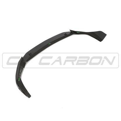 BMW 1 Series F40 Front Lip Spoiler Splitter (2019+) – CT Design Pre-Preg Carbon Fibre/Carbon Fiber Front Bumper Lip Aero Valance Extension | OEM+ Styling Body Kit Upgrade