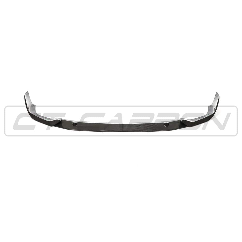 BMW 1 Series F40 Front Lip Spoiler Splitter (2019+) – CT Design Pre-Preg Carbon Fibre/Carbon Fiber Front Bumper Lip Aero Valance Extension | OEM+ Styling Body Kit Upgrade