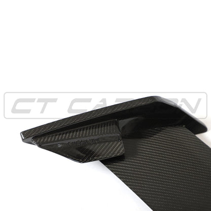 BMW 1 Series F40 2019+ Carbon Fibre (Carbon Fiber) Roof Spoiler / Rear Wing / Rear Spoiler - CT Design Prepreg Carbon Tailgate Roof Wing, Performance Aero Upgrade for F40 Hatchback (fits 118i 120i 128ti M135i)
