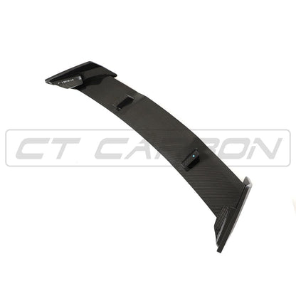 BMW 1 Series F40 2019+ Carbon Fibre (Carbon Fiber) Roof Spoiler / Rear Wing / Rear Spoiler - CT Design Prepreg Carbon Tailgate Roof Wing, Performance Aero Upgrade for F40 Hatchback (fits 118i 120i 128ti M135i)
