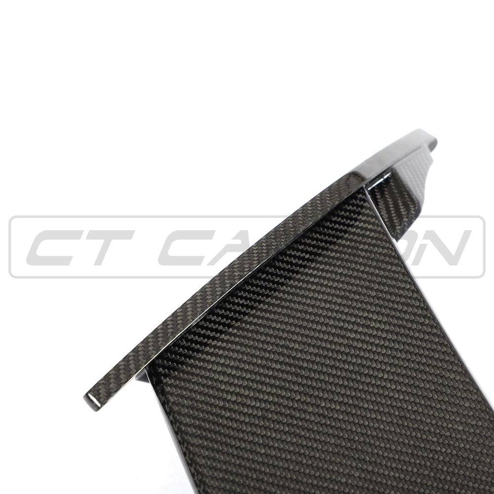 BMW 1 Series F40 2019+ Carbon Fibre (Carbon Fiber) Roof Spoiler / Rear Wing / Rear Spoiler - CT Design Prepreg Carbon Tailgate Roof Wing, Performance Aero Upgrade for F40 Hatchback (fits 118i 120i 128ti M135i)